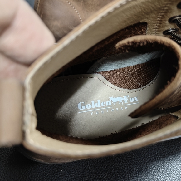 A almost new pair or Golden Fox service boots - Picture 4 of 5